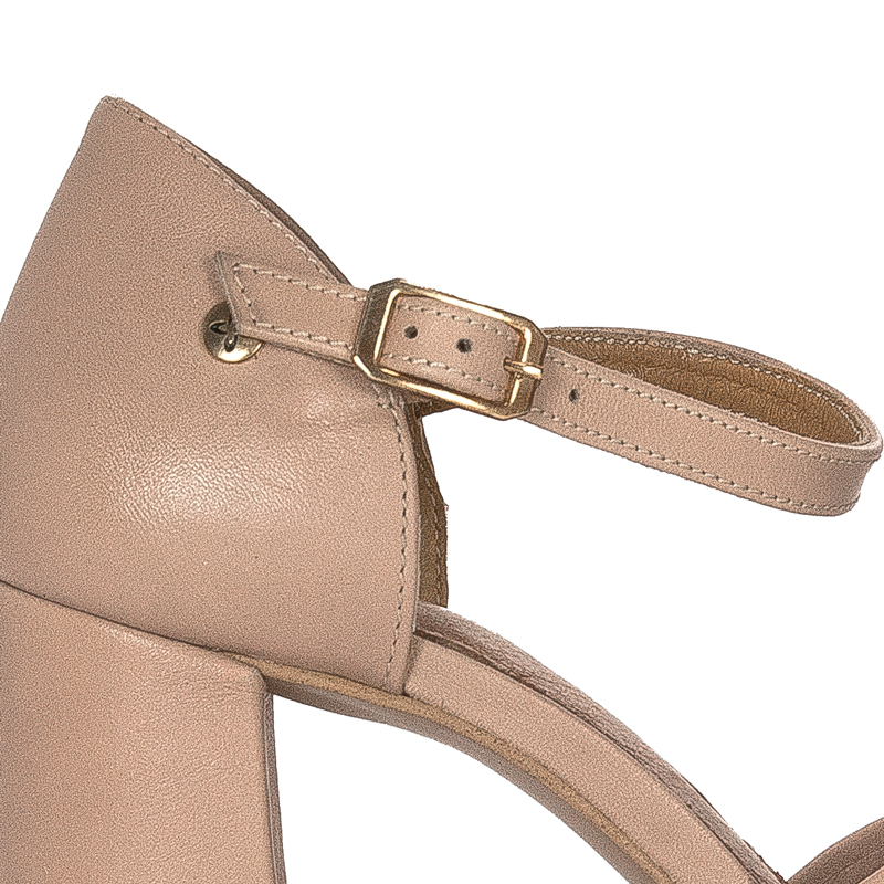 Maciejka Women's Sandals On Heel Beige