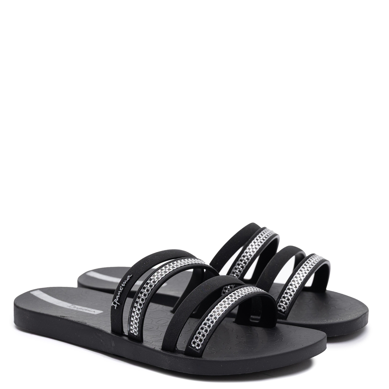 Ipanema Sparkling Jeweled Women's Sandals Black 83751-BP394