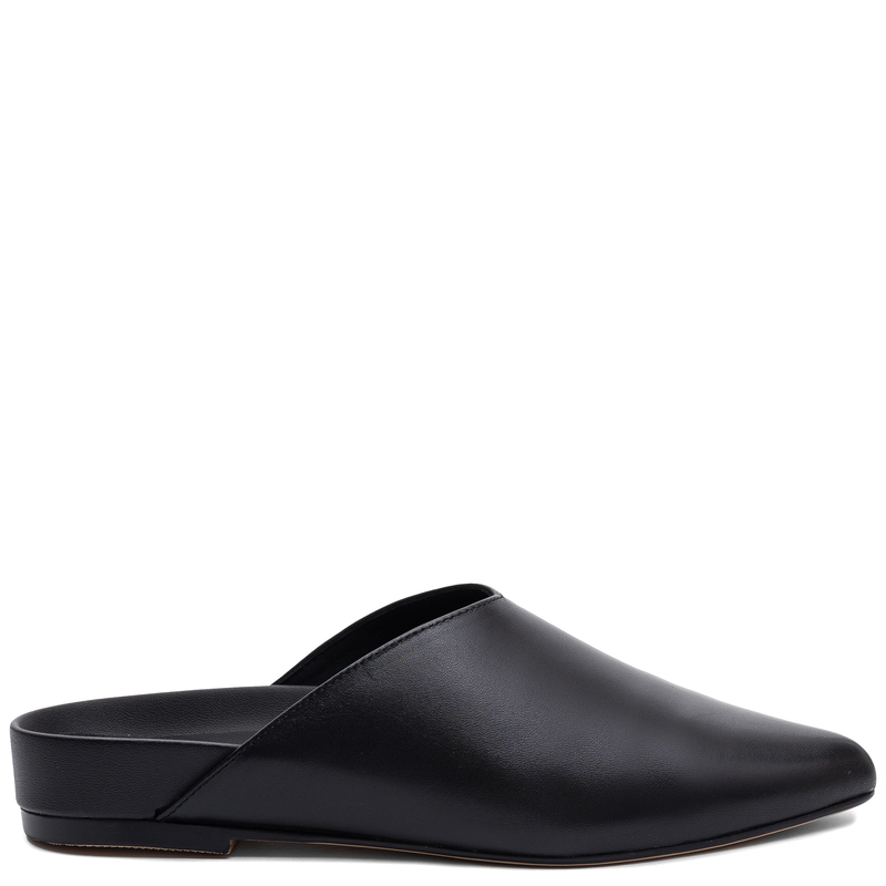 Bruno Premi Elegant Leather Mules Black BN1601XBPRNAPBLAC