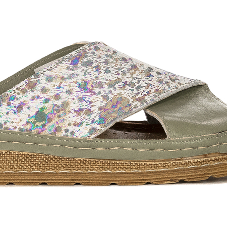 Maciejka Pistachio Women's Slides