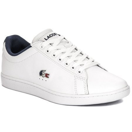 Lacoste Carnaby Evo Tri 1 SFA WHT/NVY/RED Sneakers