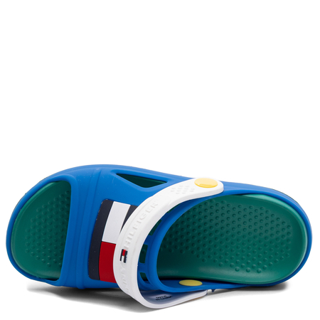 Tommy Hilfiger Sandały Dziecięce Chłopięce Niebieskie T3XF-34401-BL-WH