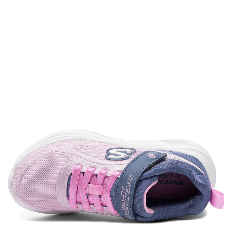 Skechers S-Lights Sneakersy Sportowe ze Światełkami Różowe 303729L-GYPK