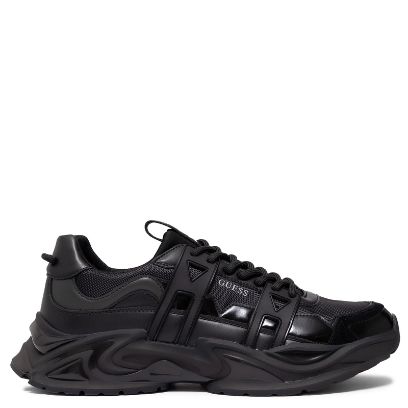 Guess Sneakersy Męskie Czarne