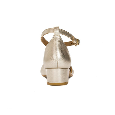 Maciejka 04509-25/00-1 Gold Pumps