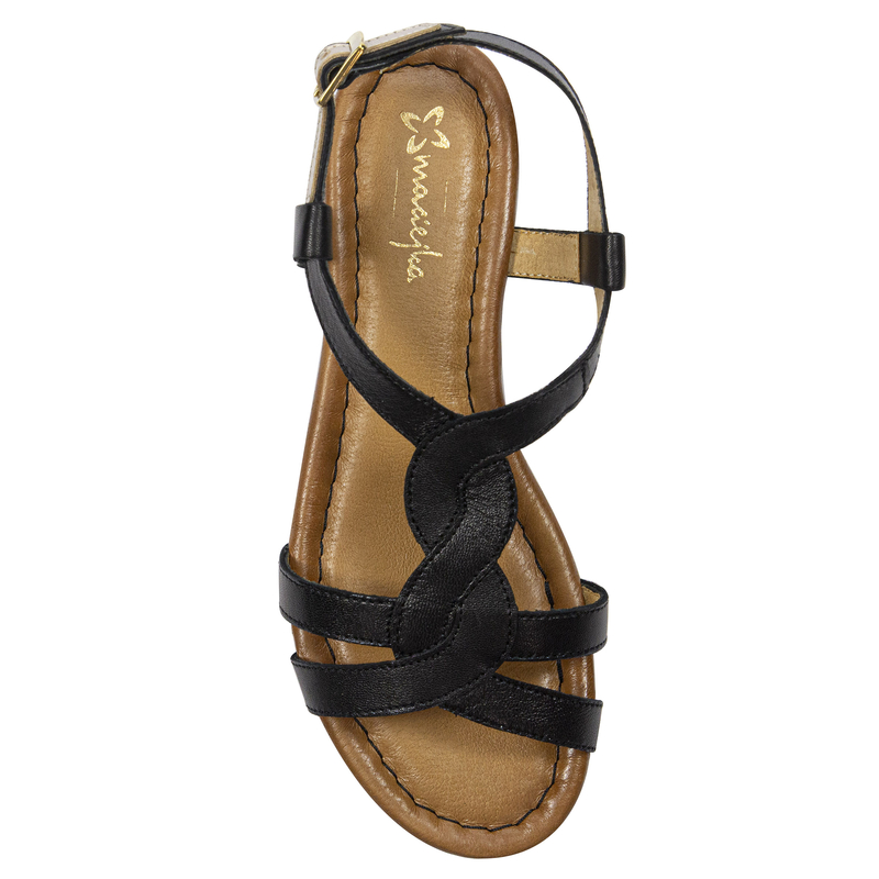 Maciejka Black Sandals