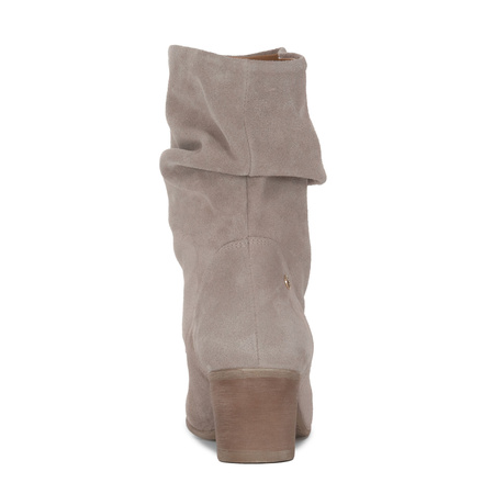 Maciejka Slip-On Ankle Boots Slouchy Shaft Light Beige 07262-22/00-6