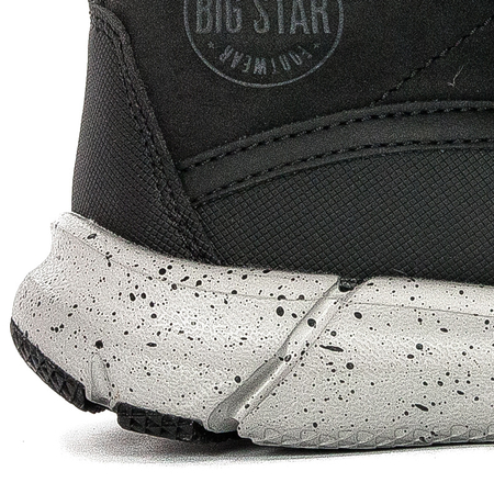 Botki dziecięce Big Star II374074 Black Czarne