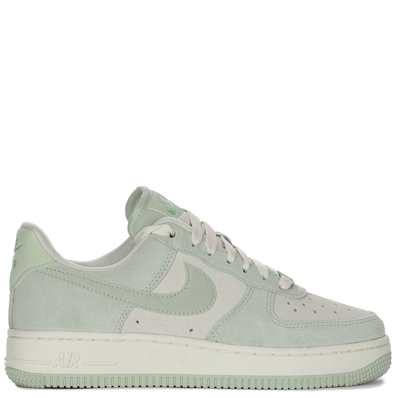 Nike Suede Low-Top Sneakers Classic AF1 Silhouette Pastel Green HQ1497-099
