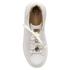 Maciejka Leather Platform Sneakers Lace-Up White 06191-11/00-8