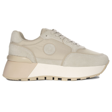 Big Star Sneakersy Półbuty Damskie Beżowe