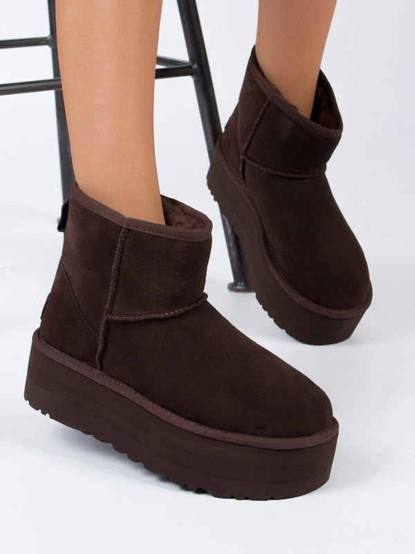 W Classic Mini Platform Burnt Cedar UGG 1134991 BCDR