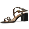 Maciejka Women's High Heel Leather Sandals Black