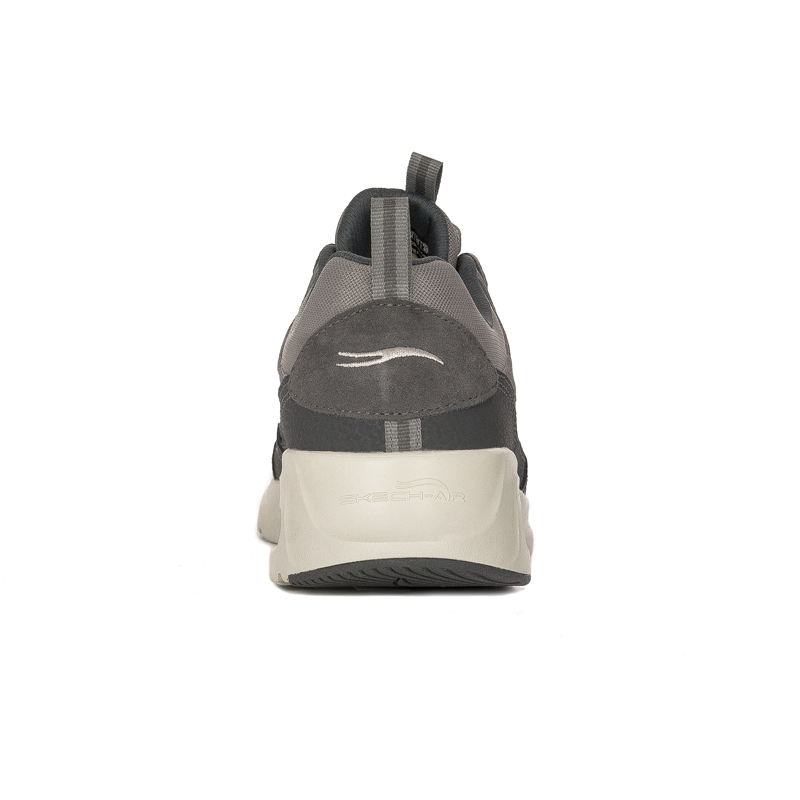 Skechers Sneakersy Męskie 232646-GRY Szare