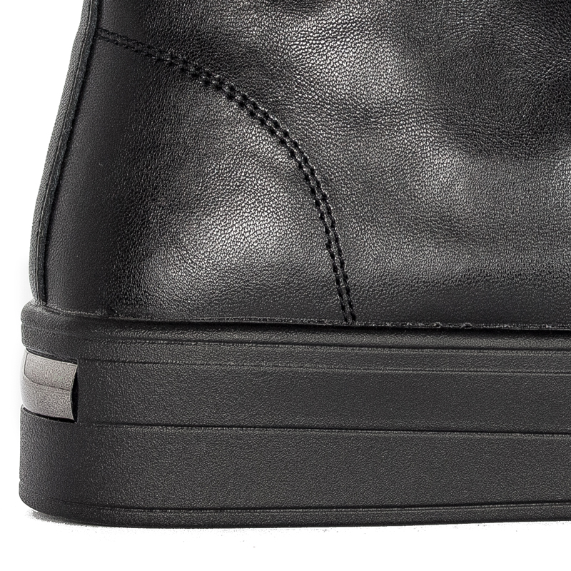 Filippo warmed Black Platform Boots DBT4708/23 BK