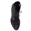 Maciejka Artistic Leather Ankle Boots Black Purple 6391W-44/00-1