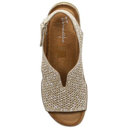 Maciejka L4494-25/00-1 Gold Sandals