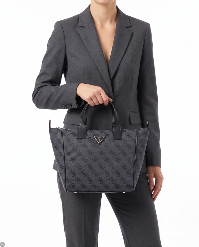 Torba Damska Guess Klasyczna Czarna TWNB2168019-BLACK