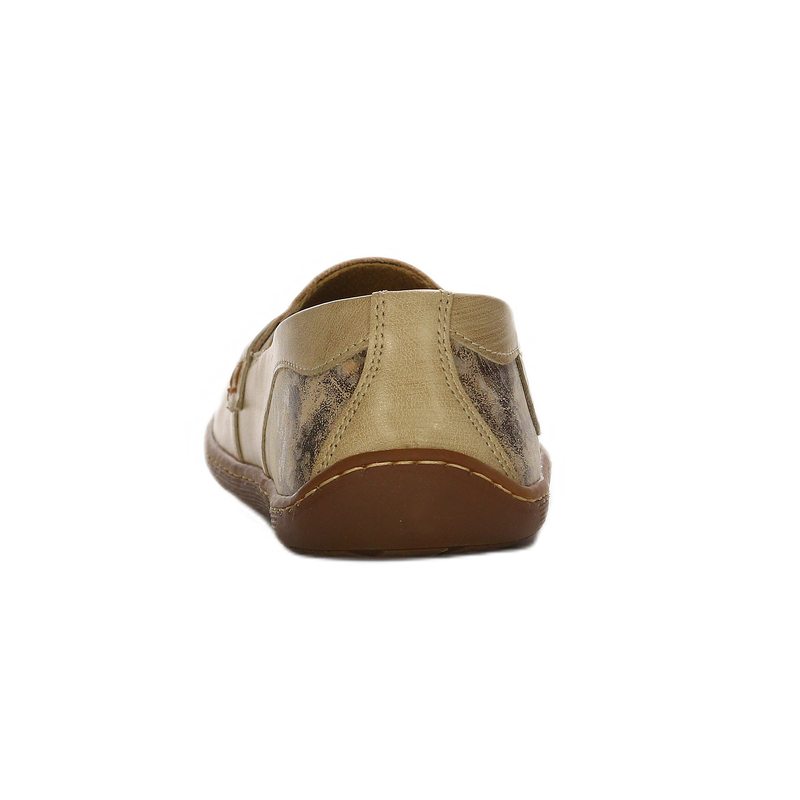 Maciejka Women's Leather Shoes Beige