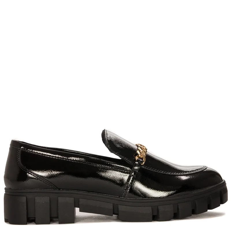 Sergio Leone Women's Black loafers shoes