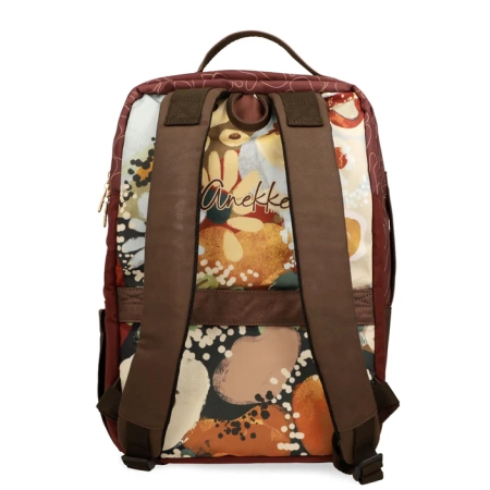Anekke Stylowy Oryginalny Plecak Damski Miejski Wielokolorowy 43575-001
