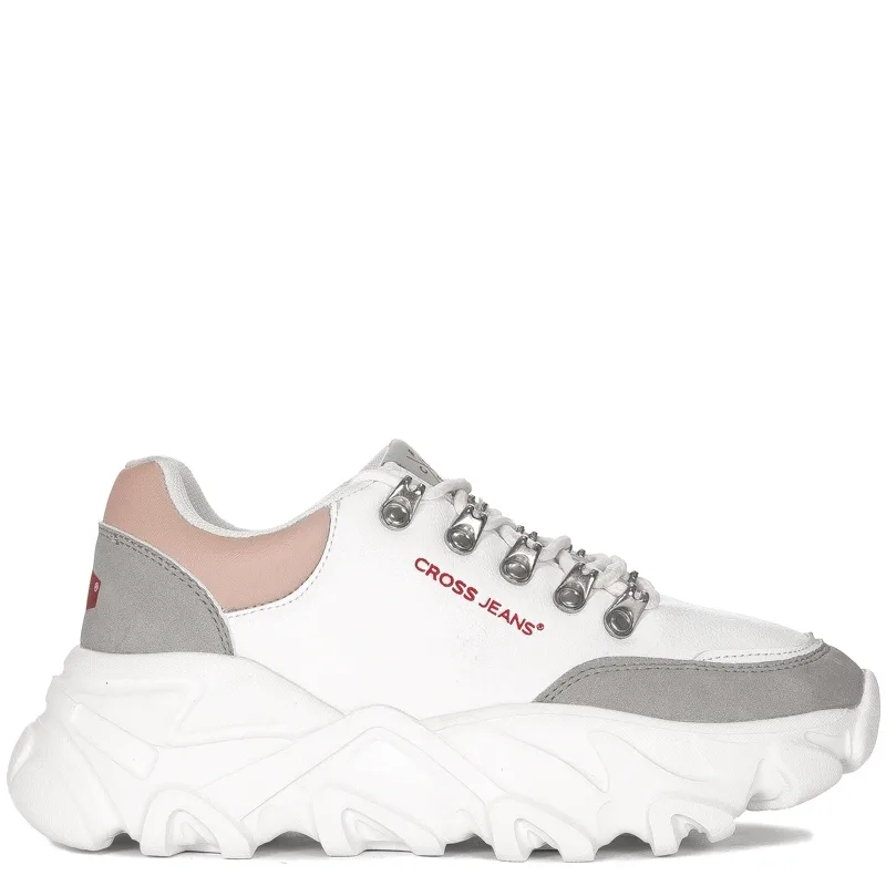Cross Jeans women's White Sneakers