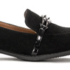 Jezzi Women Low Shoes Black Fabric