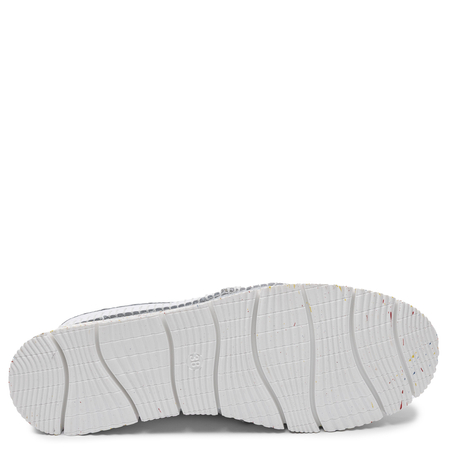 Maciejka Półbuty Damskie Skórzane Białe W Kwiaty 3512W-31/00-5
