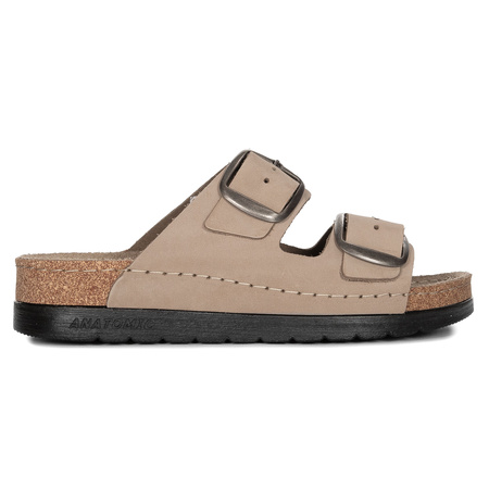 Dr. Brinkmann Women's Slides Beige