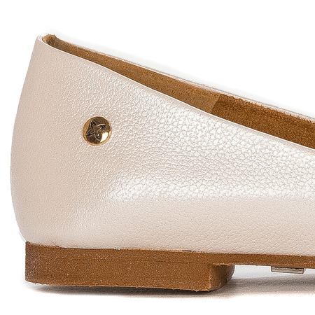 Maciejka 04100-26-00-8 Light Beige Ballerina