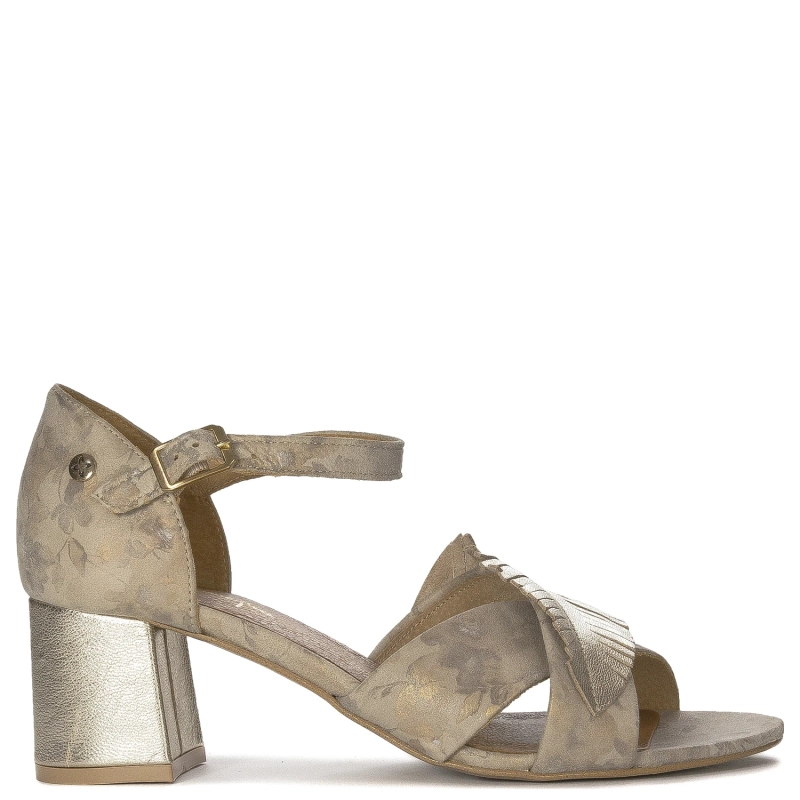 Maciejka Beige + Gold 06549-04/00-5 Sandals