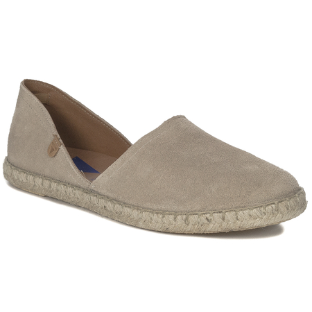 Verbenas Carmen Suede Espadrilles Beige CARMEN-SER-CRUDO