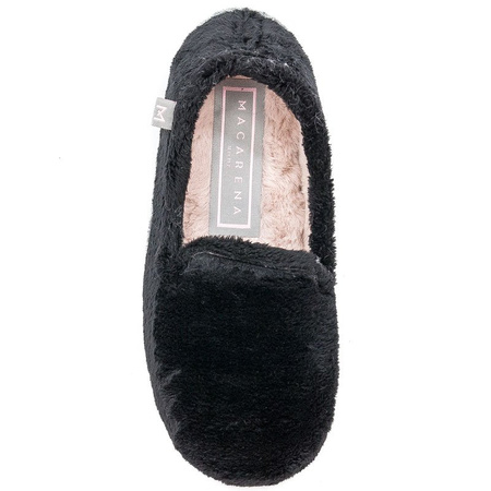 Kapcie Macarena Cocun25 Montblanc Negro Czarne