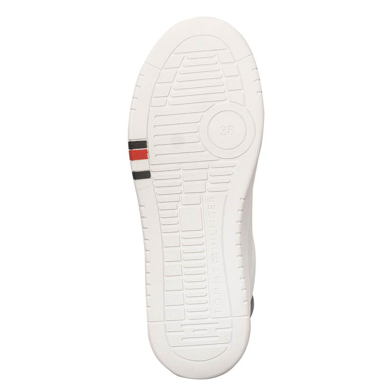 Tommy Hilfiger Damskie Sneakersy Białe Niebieskie 