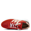 Wonders Leather Platform Sneakers Sporty Derby Metallic Logo & Leopard Red A-24100-FLAM-RAME