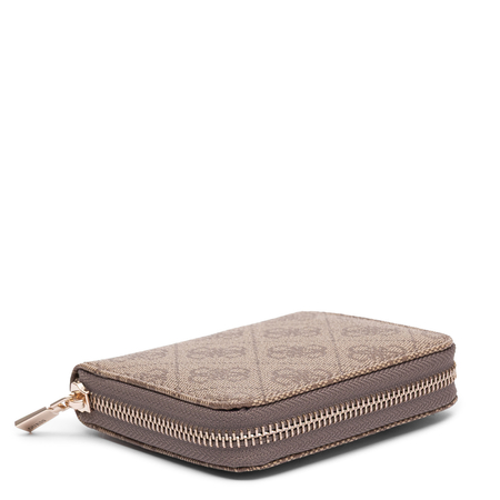 Guess Laurel Small Zip Around Wallet Latte SWSG7459137-LATTE