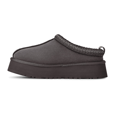 UGG Tazz II Platform Women's Slippers Suede Obsidian 1174471-OBS
