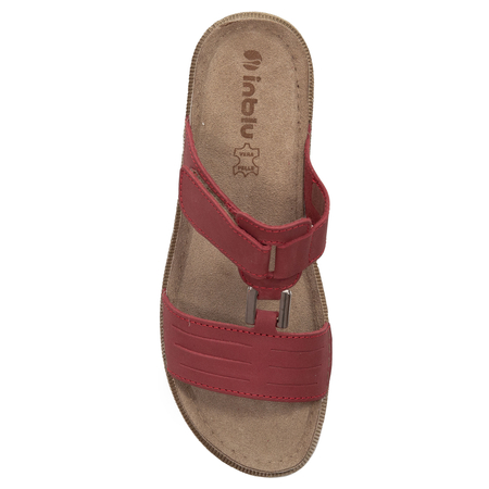 Inblu Women's Slides Red