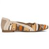 Maciejka Navy Beige Ballerina Shoes