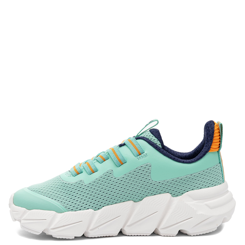 Geox Breathable Lightweight Kids Sneakers with Elastic Laces Green J46N1A-C3Z7R