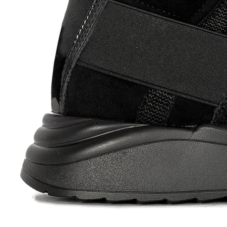 Półbuty Sneakersy damskie Filippo skórzane czarne