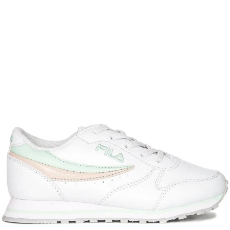 Fila Sneakersy buty dziecięce Orbit Low Kids White Bay białe