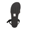 Maciejka Women's Leather Brown And Black Sandals