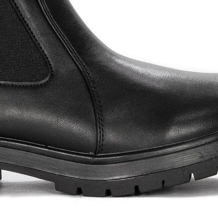 Tommy Hilfiger Botki Damskie Czarne