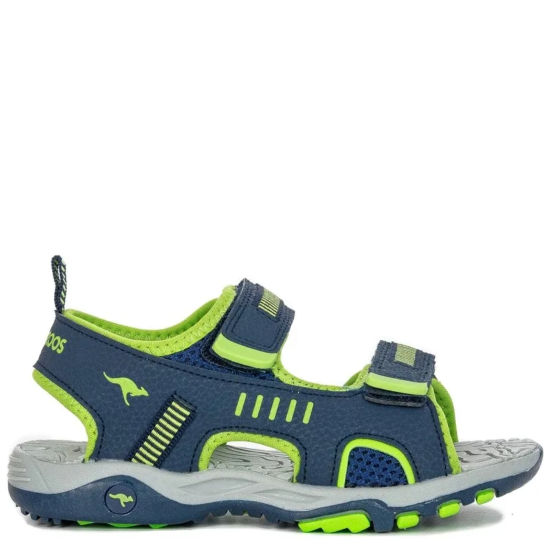 Kangaroos 18338 000 4054 DK Navy Lime Sandals