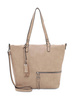 Tamaris Women's Nele Taupe Shopper Bag