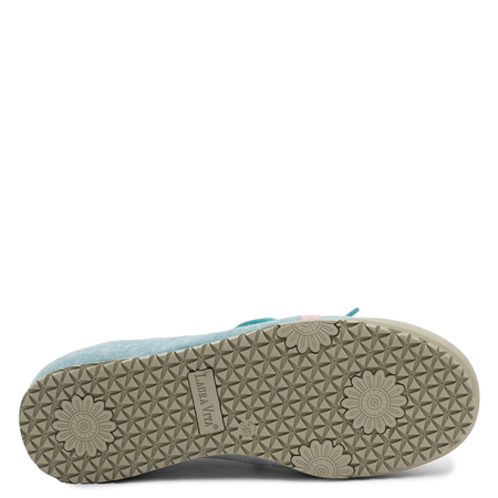 Laura Vita Tivanao Skórzane Sneakersy Zamszowe Wielokolorowe TIVANAO-01-CIEL