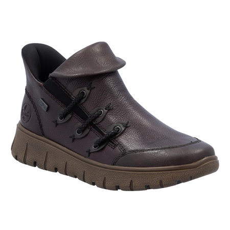 Rieker Women's Half Shoes Maroon
