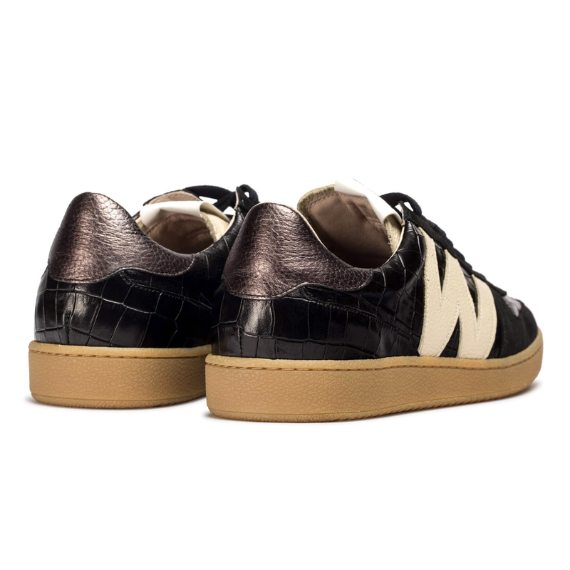 Wonders Women's Leather Half Shoes Trend I Negro