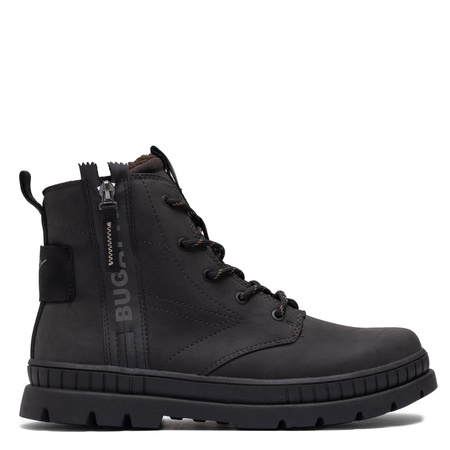 Bugatti Men's Lace-Up Ankle Boots Dark Brown